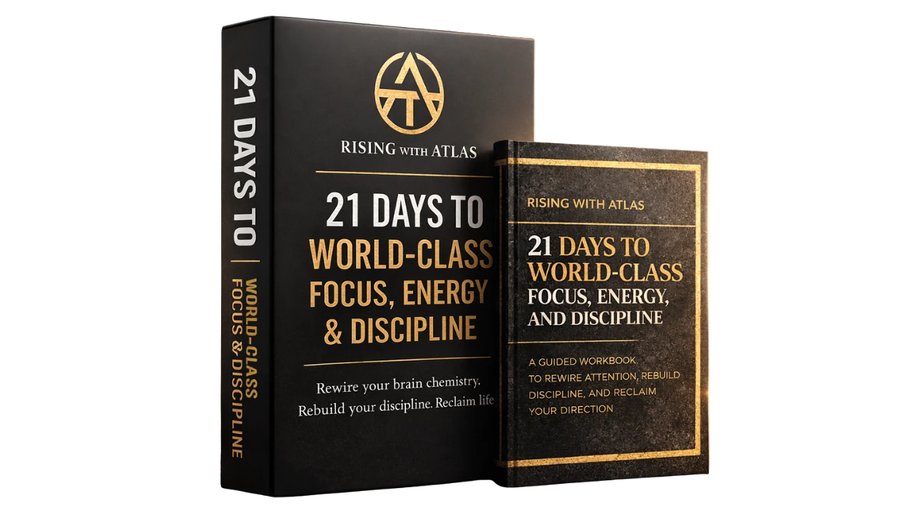 The complete 21-Day Self-Mastery Reset course and guided workbook